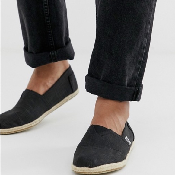 Toms | Shoes | Toms Black Linen 